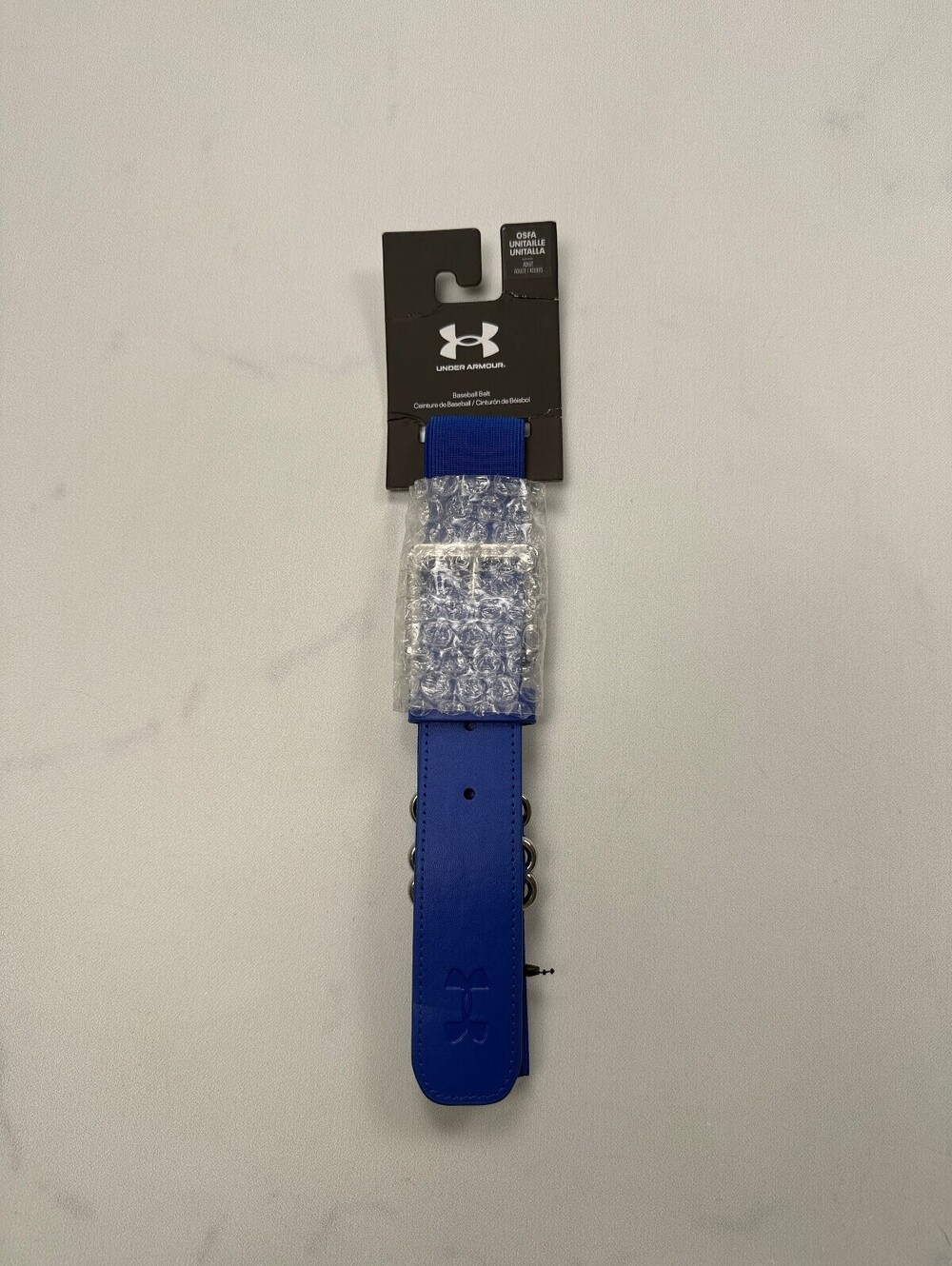 Under Armour Baseball Belt Blue Modern Adjustable - Mens OSFA